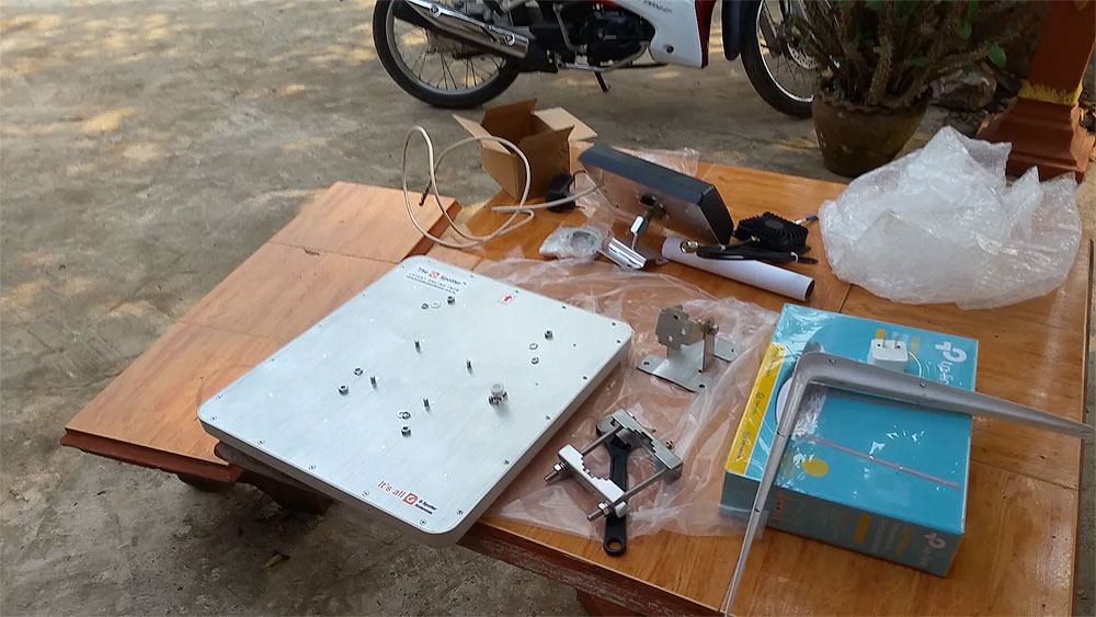Donated WiFi Gear to LEOT English School in Laos