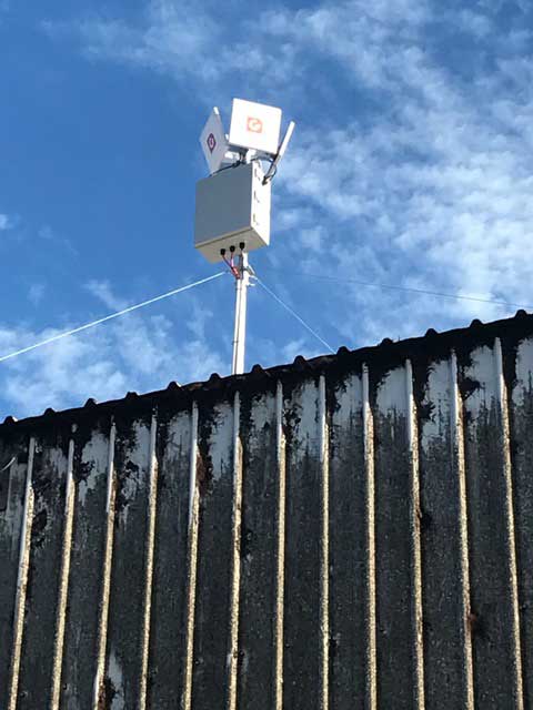 G Spotter Maxi gain WiFi Antennas Repeating fast  internet around yards