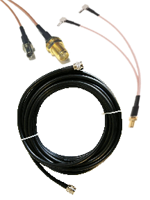 G Spotter™ Cables LMR 400 LMR 200 and TS9 Patch leads ... Click Here for more details
